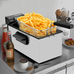 [Leve 2 Pague 1] Fritadeira Elétrica Fritto 1500w Bivolt + BRINDE: Porta Tempero Vertical 16 Potes