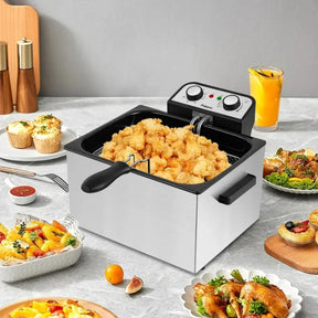 [Leve 2 Pague 1] Fritadeira Elétrica Fritto 1500w Bivolt + BRINDE: Porta Tempero Vertical 16 Potes
