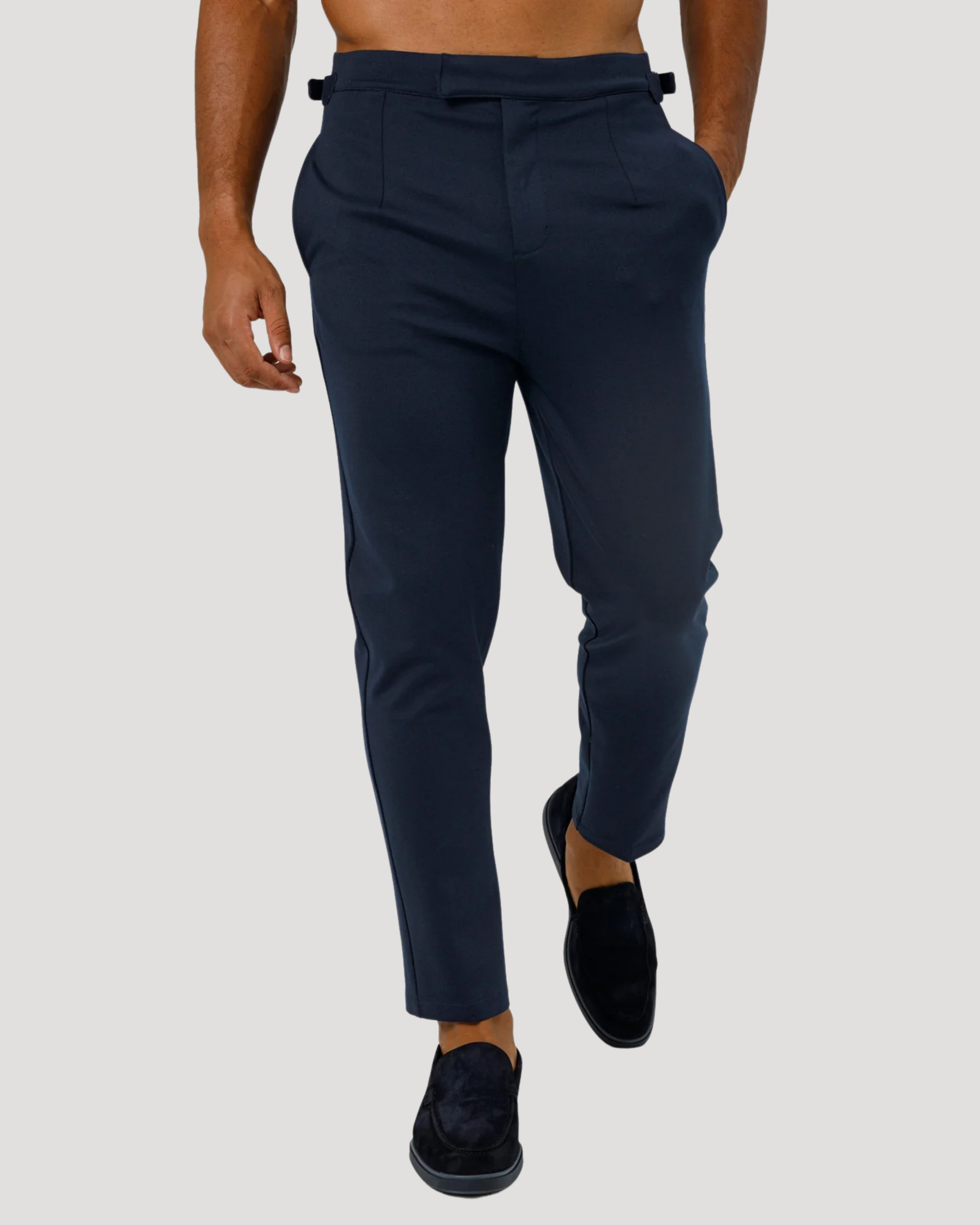 Pantalon de Costume Homme à Ajustement Latéral Amalfi [Achetez 1, Recevez-en 2]