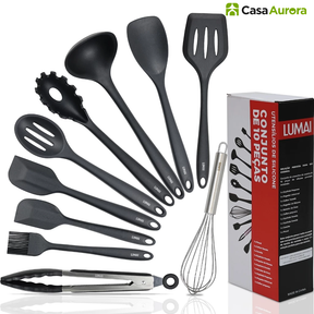 Kit Panela de Pressão Elétrica + 10 Utensílios + Livro de Receitas Prontas de BRINDE