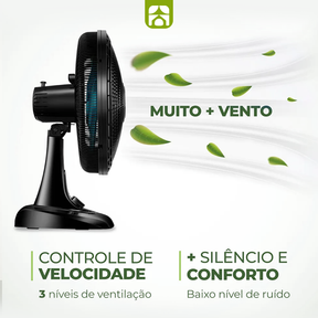 Compre 1 e Leve 2 Ventilador de Mesa Mondial Turbo + Brinde Exclusivo