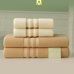 Kit com 15 Toalhas Super Banhão de Alta Maciez e Absorção + 5 Toalhas de Rosto de Brinde