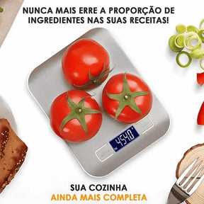 Balança Digital de Alta Precisão — Ideal para Cozinha e Receitas Perfeitas
